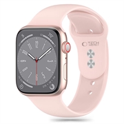 Bracelet en silicone Tech-Protect pour Apple Watch Series 10/9/8/7/6/SE - 40mm/41mm/42mm - rose clair