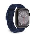 Bracelet Apple Watch Series Ultra 2/Ultra/10/9/8/SE (2022)/7/SE/6/5/4/3/2/1 Puro Loop - 49mm/46mm/45mm/44mm/42mm- Bleu Foncé