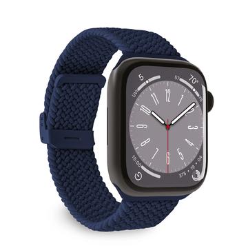 Bracelet Apple Watch Series Ultra 2/Ultra/10/9/8/SE (2022)/7/SE/6/5/4/3/2/1 Puro Loop - 49mm/46mm/45mm/44mm/42mm- Bleu Foncé