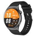 QX10 1.43" AMOLED Display Bluetooth Calling Health Monitoring Smart Watch - Noir