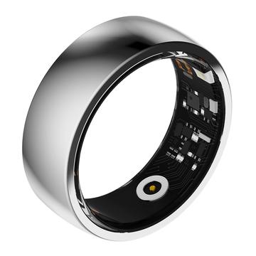 R09M Smart Ring de surveillance de la santé - Taille : 21.8mm - Argent