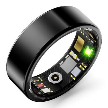 R11M Stylish Smart Ring - Taille : 11/20.6mm - Noir