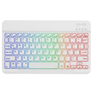 RGB-030 Clavier sans fil Bluetooth de 10 pouces avec rétroéclairage RVB