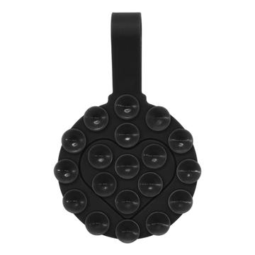 RK-X18/19 Support de téléphone à ventouse en silicone en forme de cœur - Support amovible double face