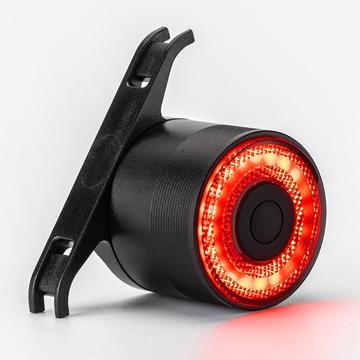 ROCKBROS Q3 Sensing Auto On/Off Lumière De Vélo Feu Arrière De Vélo Étanche USB LED Lumière De Cyclisme Pour L\'équitation De Nuit - Noir