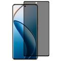 Protecteur d'Écran Realme 12 Pro/12 Pro+ en Verre Trempé Privacy Full Cover - Bord Noir