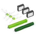 Kit de pièces de rechange pour iRobot Roomba i3/i4/i6/i7/E5/E6/E7 - Brosse principale, brosses latérales et filtres - 8 Pcs.