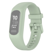 Bracelet en Silicone de Rechange Garmin Vivosmart 5 avec Cadre Intégré - Vert clair
