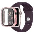 Coque Apple Watch SE (2022)/SE/6/5/4 en Décorative Strass avec Protecteur d'écran - 44mm