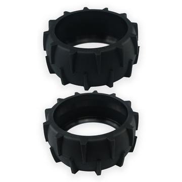 Roues en caoutchouc antidérapantes pour tondeuse à gazon Dreame Roboticmower A1 - 2 Pcs. - Noir