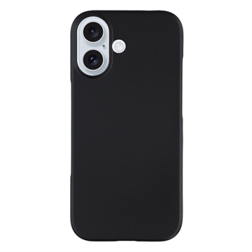 Coque iPhone 17 en Plastique Caoutchouté - Noire