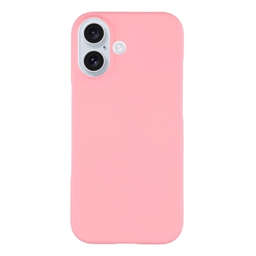 Coque iPhone 17 en Plastique Caoutchouté - Rose
