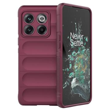 Coque OnePlus 10T/Ace Pro en TPU Rugged Série - Bordeaux