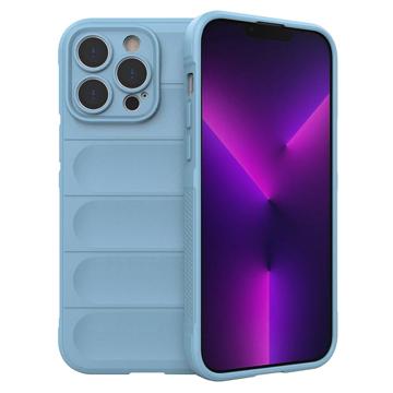 Coque iPhone 14 Pro Max en TPU Rugged Série - Azur Clair