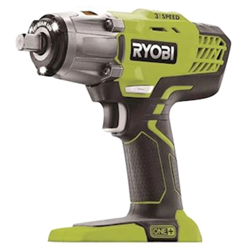 Ryobi R18IW3-0 ONE+ Clé à chocs sans fil à 3 vitesses - 18V, sans batterie