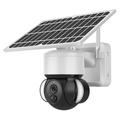 S518 Caméra de sécurité PTZ extérieure alimentée par énergie solaire - 3MP WiFi