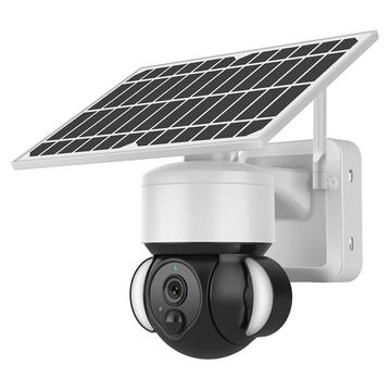 S518 Caméra de sécurité PTZ extérieure alimentée par énergie solaire - 3MP WiFi