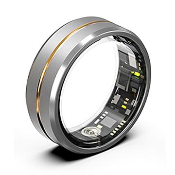 SR2 Elegant Smart Ring avec boîtier de chargement - 19.9mm - Or / Argent
