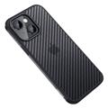 Coque iPhone 14 Plus Sulada Luxury Series - Fibre de carbone