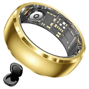 Bague connectée SY15 avec alerte par vibration - Taille 12 - Or
