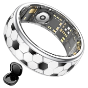 Bague connectée SY15 avec suivi de santé et alertes par vibration - Taille 9 - Football