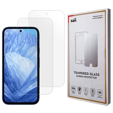 Protecteur d\'Écran Google Pixel 8a Saii 3D Premium - 2 Pièces