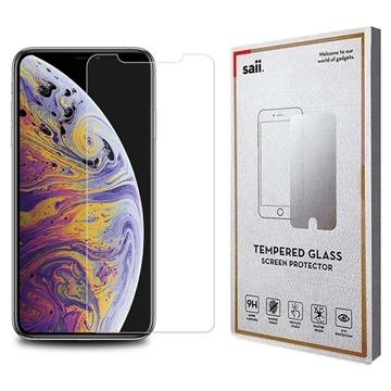 Protecteur d\'Écran iPhone 11 Pro en Verre Trempé Saii 3D Premium - 2 Pièces