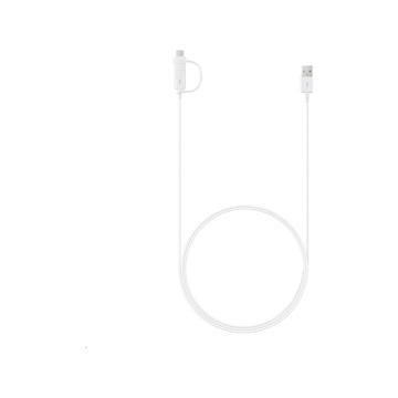 Samsung Combo Cable EP-DG930DWE - USB-C & MicroUSB - 1.5m - En vrac - Blanc