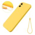 Coque Samsung Galaxy A05 en Silicone Liquide - Jaune