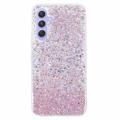 Samsung Galaxy A05s Glitter Flakes TPU Case - Pink