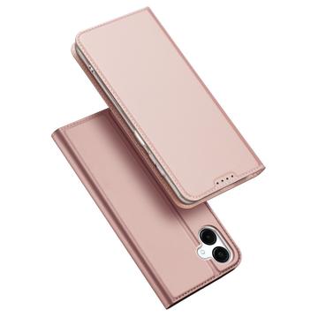 Étui à Rabat Samsung Galaxy A07 4G Dux Ducis Skin Pro - Rose