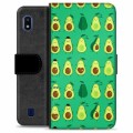 Étui Portefeuille Premium Samsung Galaxy A10 - Avocado Pattern