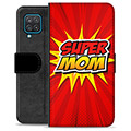 Étui Portefeuille Premium Samsung Galaxy A12 - Super Maman