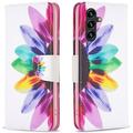 Étui Portefeuille Samsung Galaxy A16 - Série Wonder - Fleur