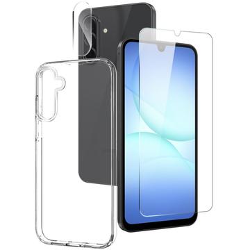 Kit de protection 3-en-1 Samsung Galaxy A17 Northjo - Transparente