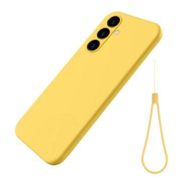 Coque Samsung Galaxy A25 en Silicone Liquide - Jaune