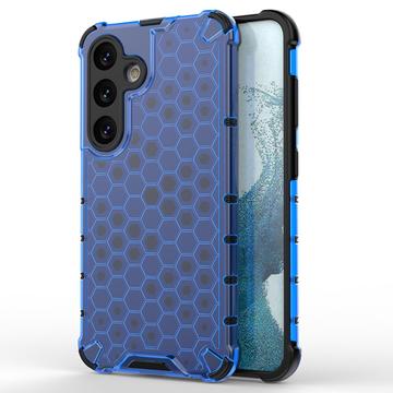 Coque Hybride Samsung Galaxy A26 Honeycomb Armored - Bleue