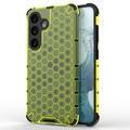 Coque Hybride Samsung Galaxy A26 Honeycomb Armored - Verte