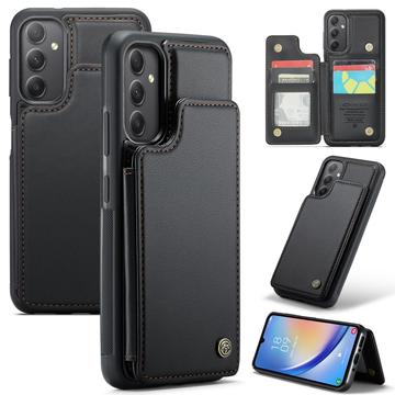 Étui Caseme C22 Samsung Galaxy A34 5G avec portefeuille de cartes protégé par RFID - Noir