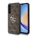 Coque Hybride Samsung Galaxy A35 Guess 4G Big Metal Logo