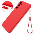 Coque Samsung Galaxy A35 en Silicone Liquide - Rouge