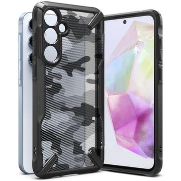 Coque Hybride Samsung Galaxy A35 Ringke Fusion X Design - Camouflage