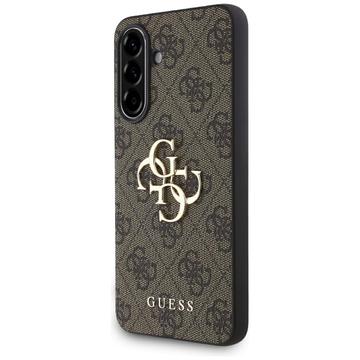 Coque Hybride Samsung Galaxy A36 Guess 4G Big Metal Logo