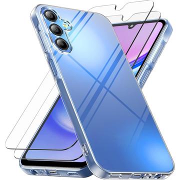 Coque Samsung Galaxy A36 en TPU avec Protecteur d’Écran Saii 2-en-1