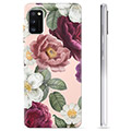 Coque Samsung Galaxy A41 en TPU - Fleurs Romantiques