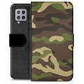 Étui Portefeuille Premium Samsung Galaxy A42 5G - Camouflage