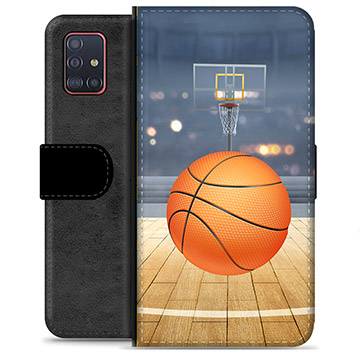 Étui Portefeuille Premium Samsung Galaxy A51 - Basket-ball