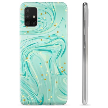 Coque Samsung Galaxy A51 en TPU - Menthe Verte