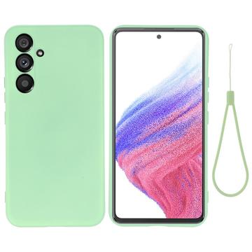 Coque Samsung Galaxy A54 5G en Silicone Liquide - Verte