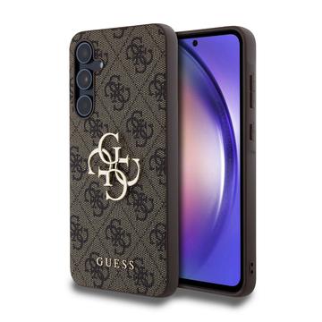 Coque Hybride Samsung Galaxy A55 Guess 4G Big Metal Logo